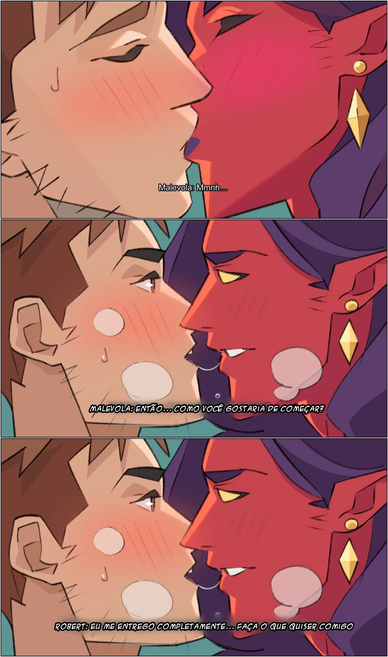 Malevola's Private Training Hentai pt-br 07