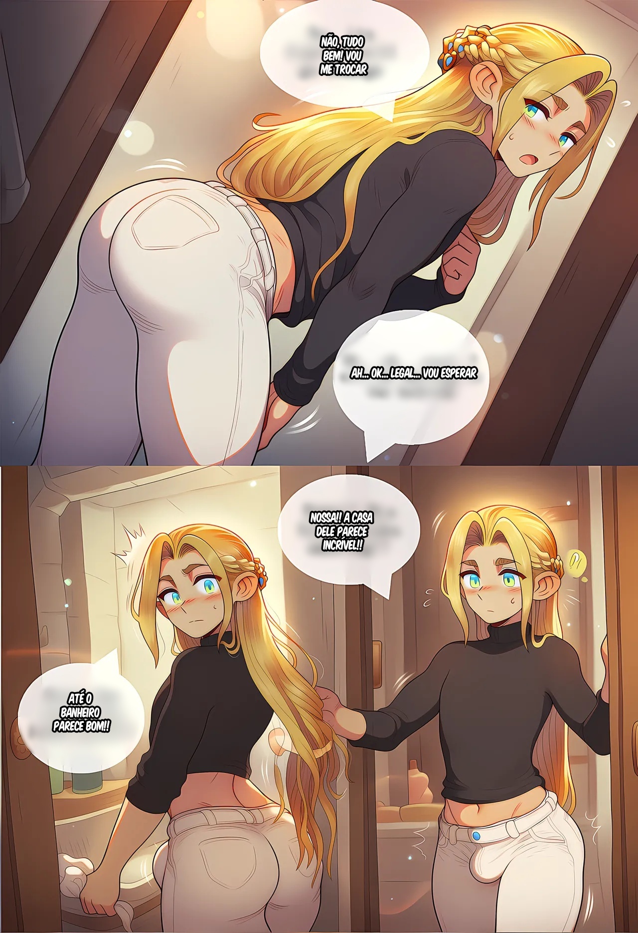 Manipulating a Naive Elf Boy  Hentai pt-br 29