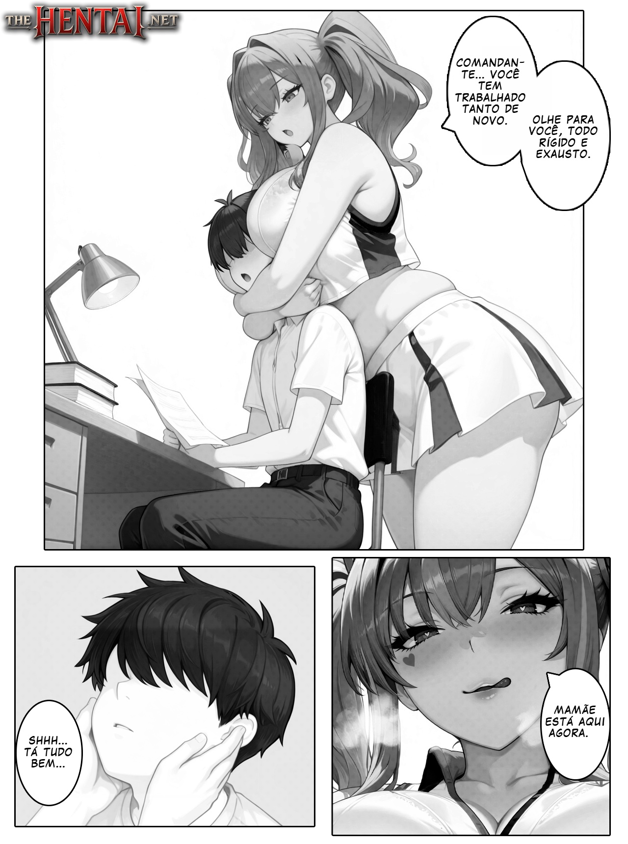 Mommy Bremerton's Gentle Command Hentai pt-br 04