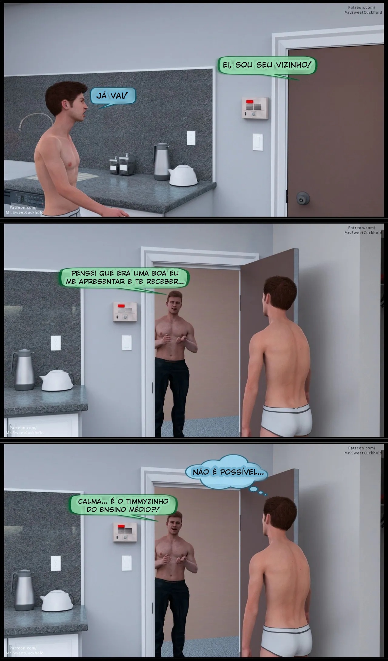 Much Bigger Than My Boyfriend Hentai pt-br 14