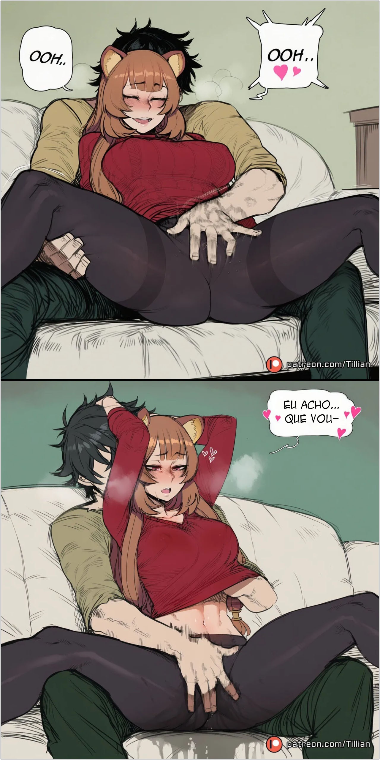 Naofumi x Raphtalia Hentai pt-br 03