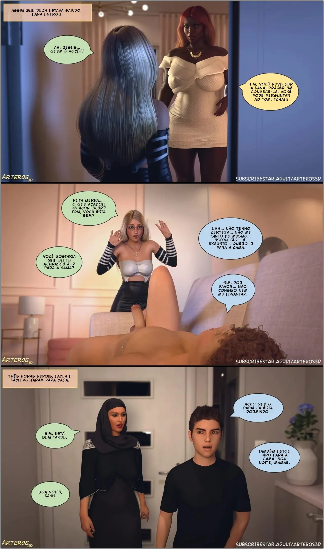 New Passion In Town Part 3 Hentai pt-br 127