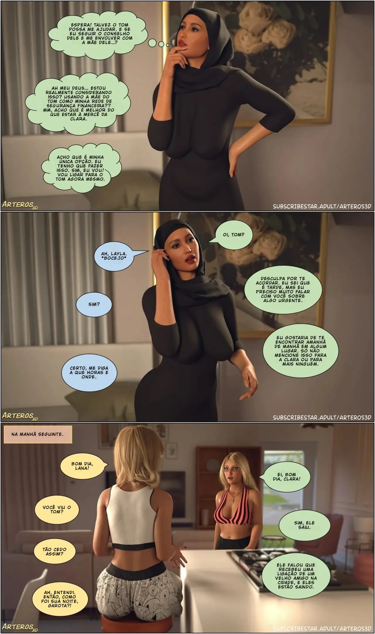 New Passion In Town Part 3 Hentai pt-br 129