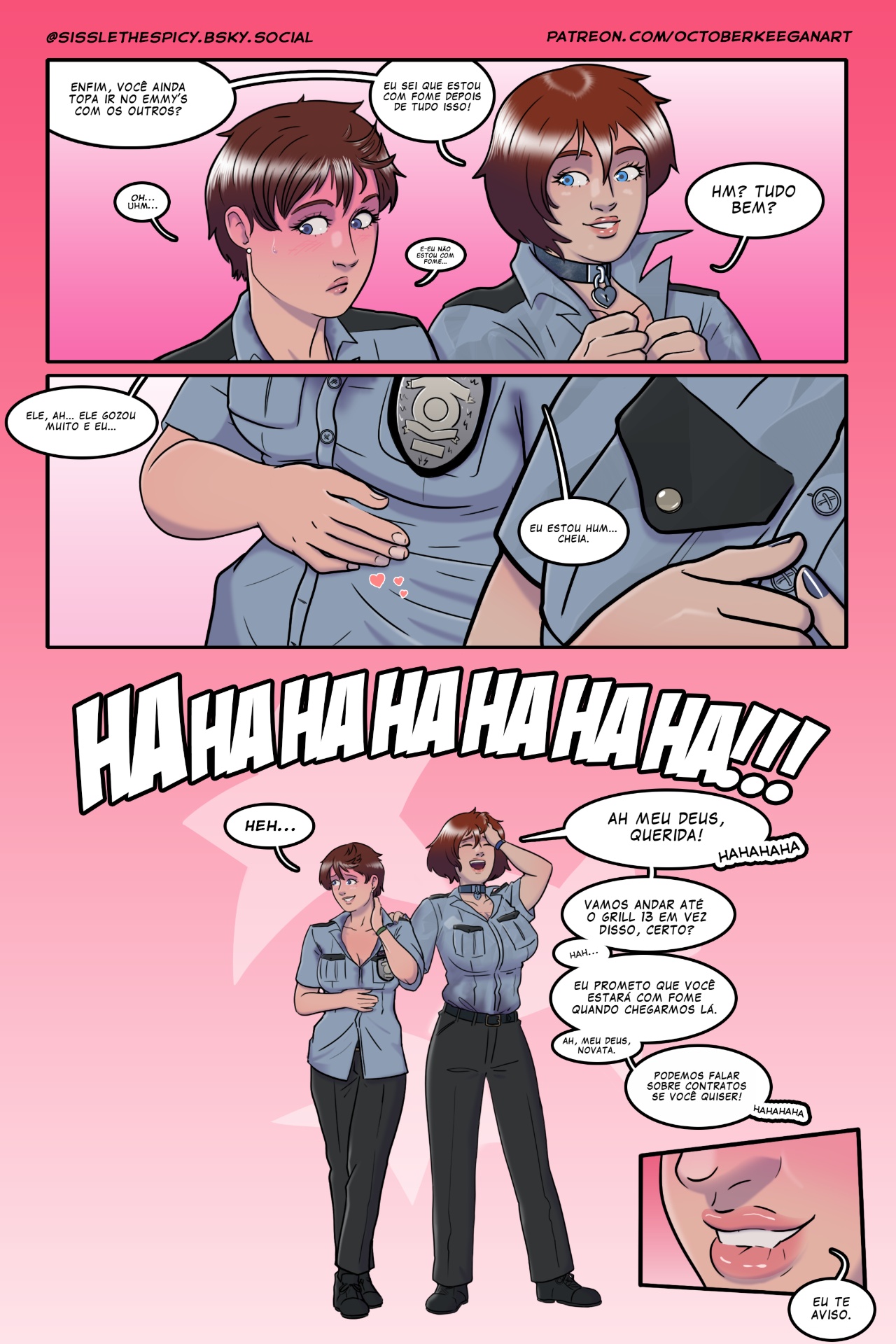 S.T.A.R.S. Office Party Hentai pt-br 18