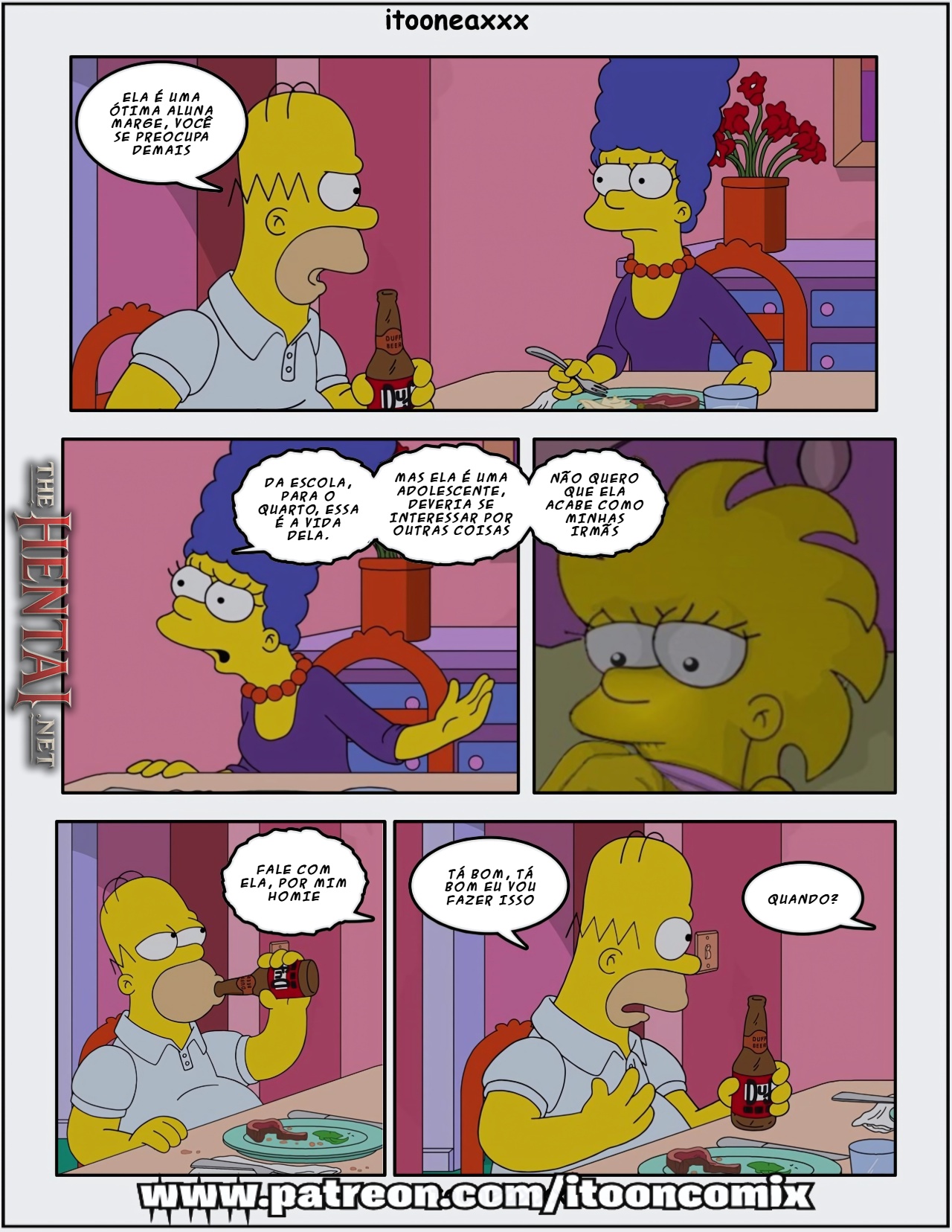Simpsons Comics: Affinity Hentai pt-br 04