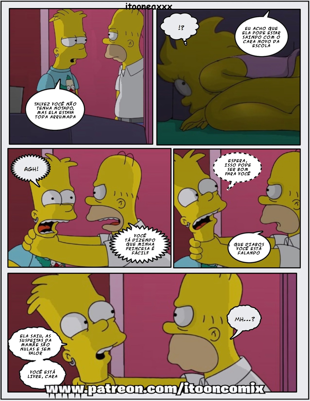 Simpsons Comics: Affinity Hentai pt-br 08