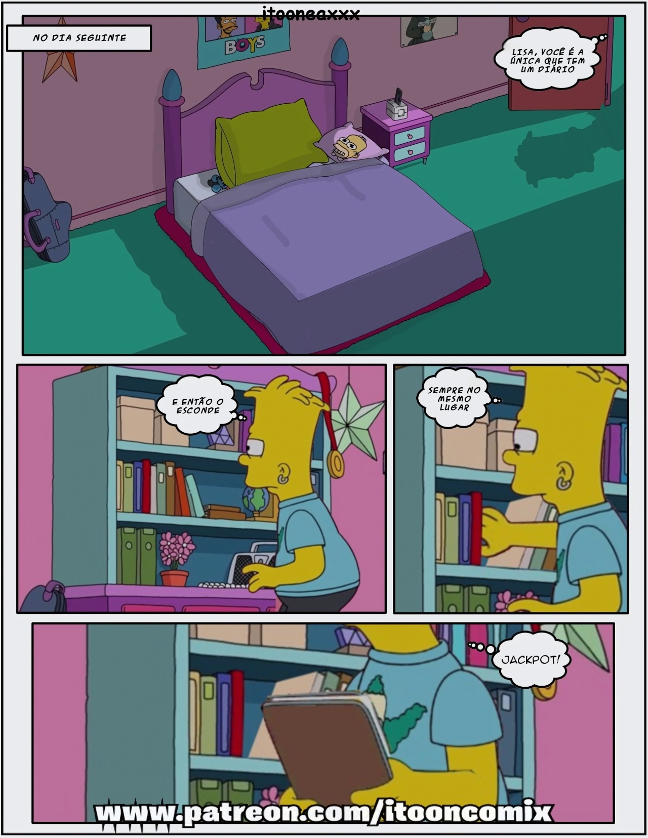 Simpsons Comics: Affinity Hentai pt-br 11