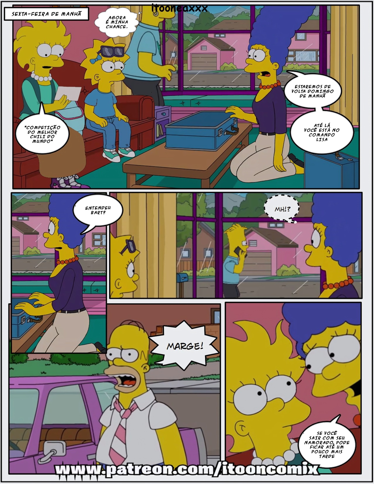 Simpsons Comics: Affinity Hentai pt-br 20