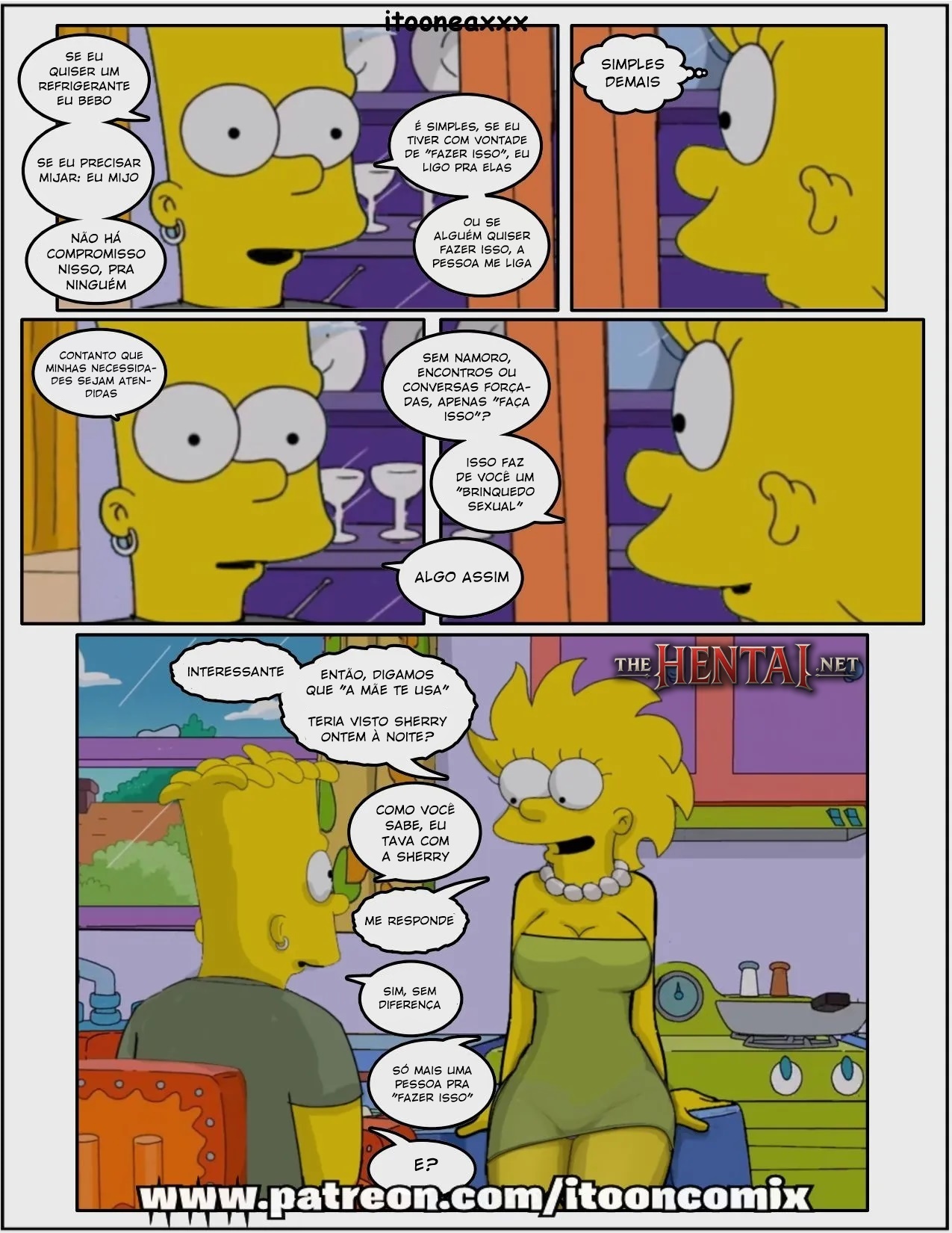 Simpsons Comics Part 1.2: Affinity 2 Hentai pt-br 06