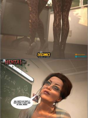 Slutty Teacher Hentai pt-br 16