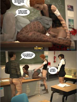 Slutty Teacher Hentai pt-br 21