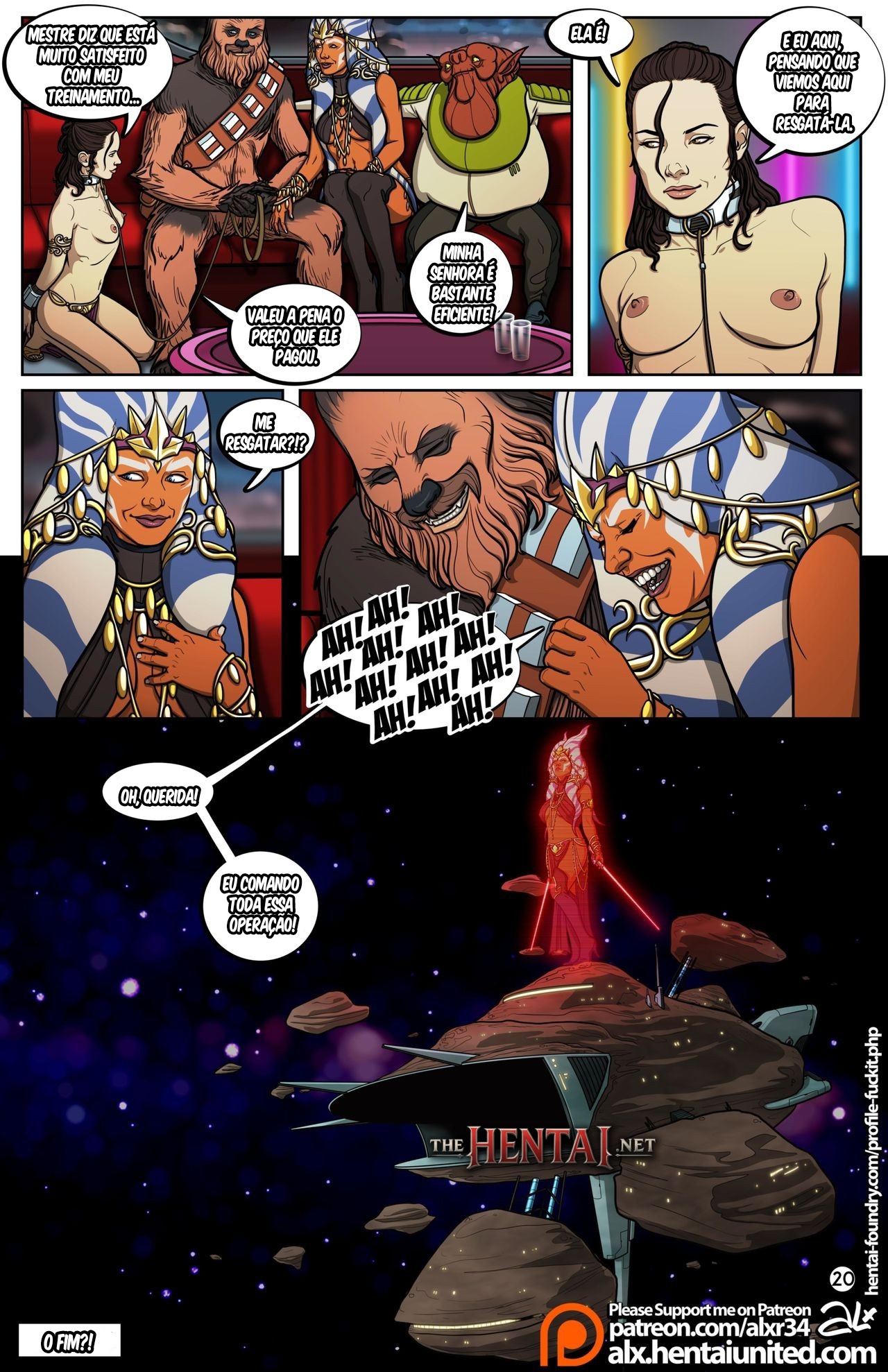 Star Wars: A Complete Guide To Wookie Sex II Hentai pt-br 22