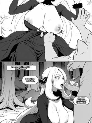 The Comet's Curse: Cynthia's Fall Hentai pt-br 04