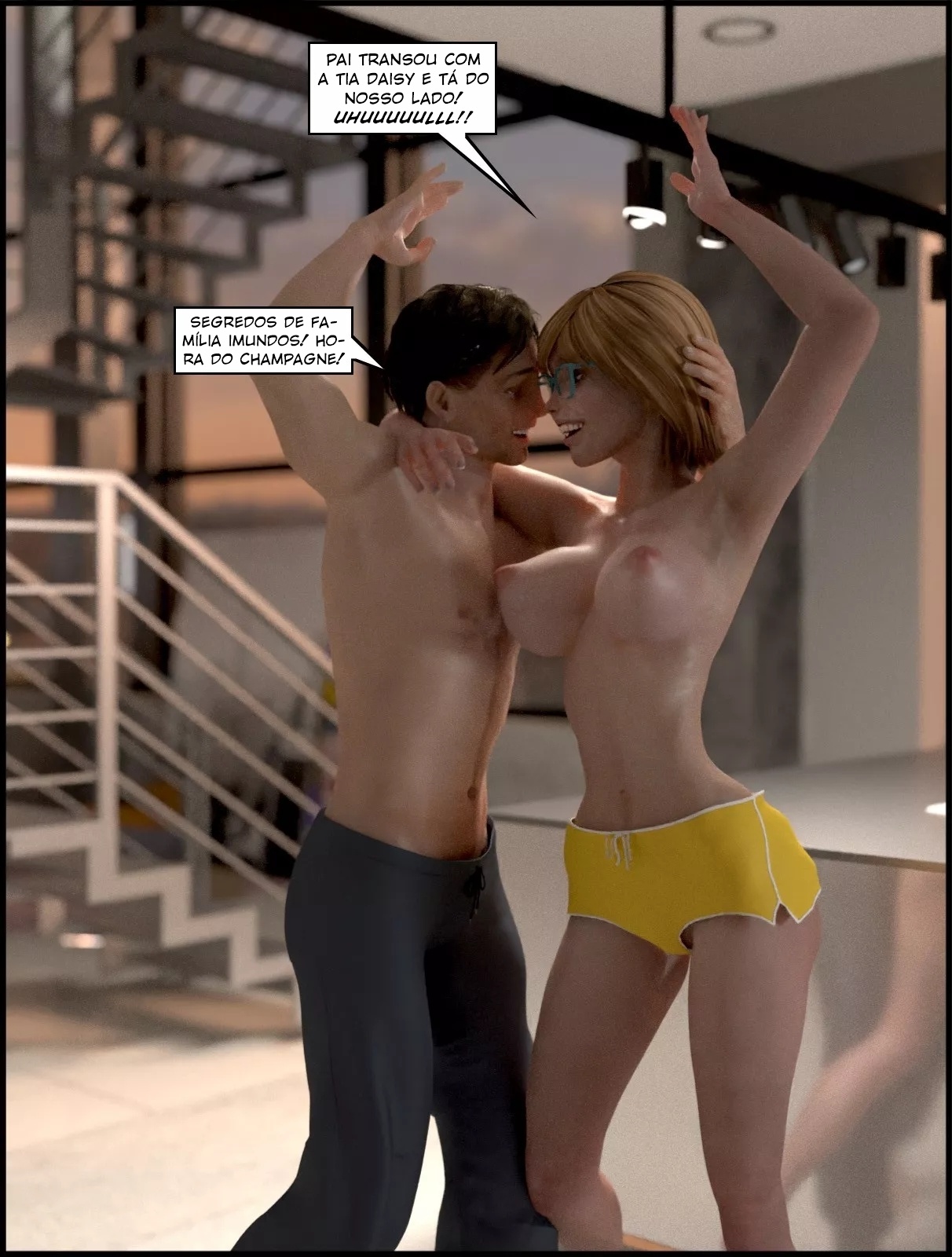 The Deliciously Awkward Family Bubble Part 6 Hentai pt-br 122