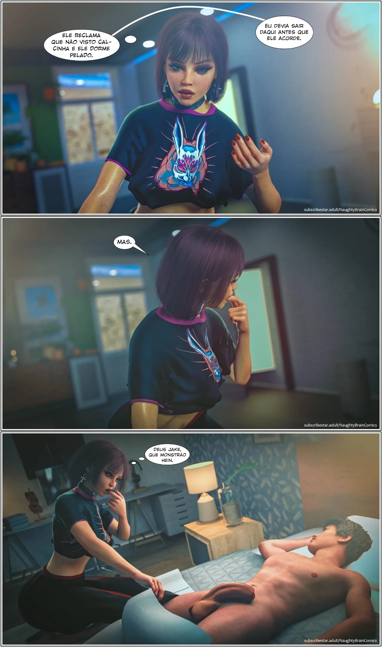 The Homecumming By Naughty Brain Comics Part 2 Hentai pt-br 05