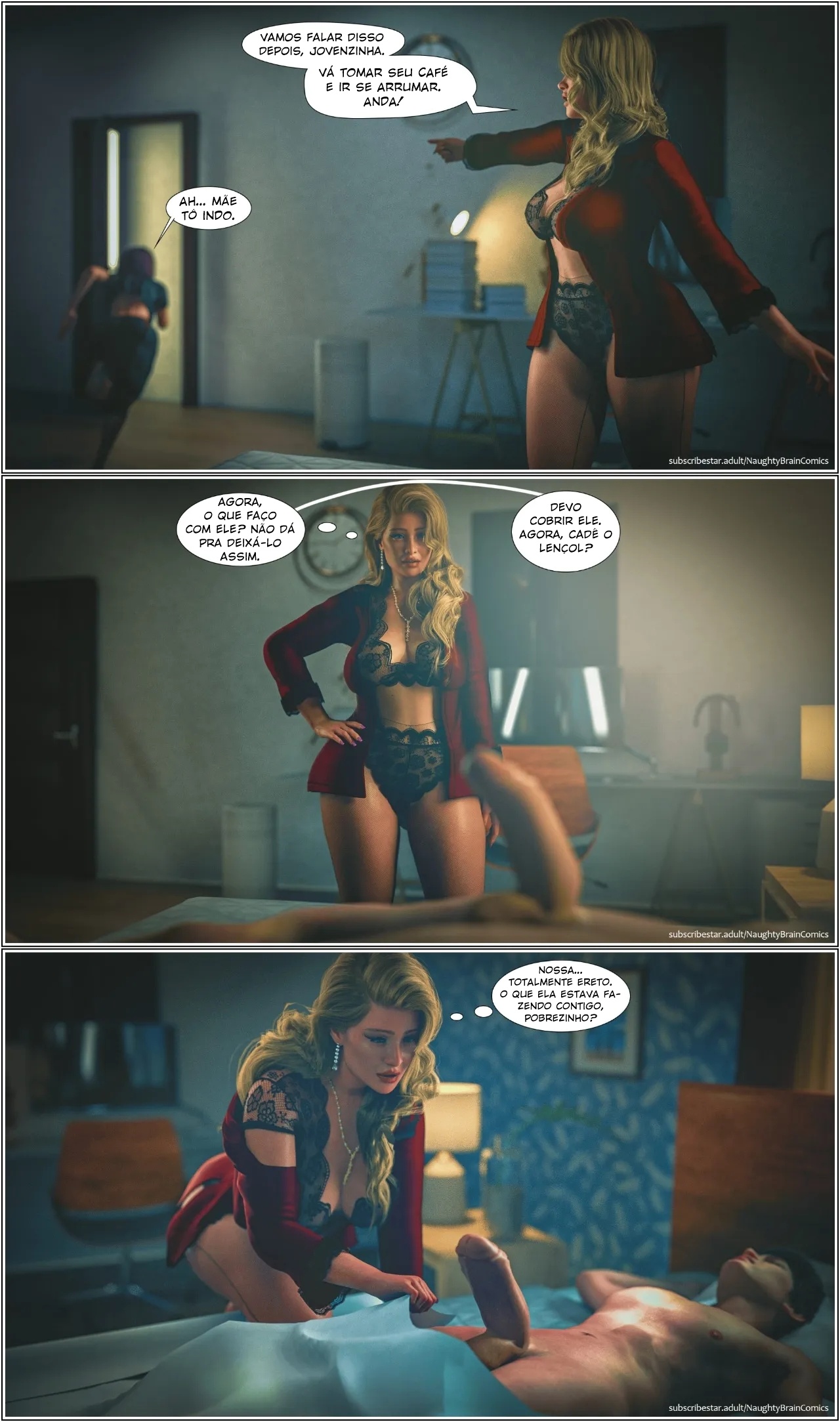 The Homecumming By Naughty Brain Comics Part 2 Hentai pt-br 11