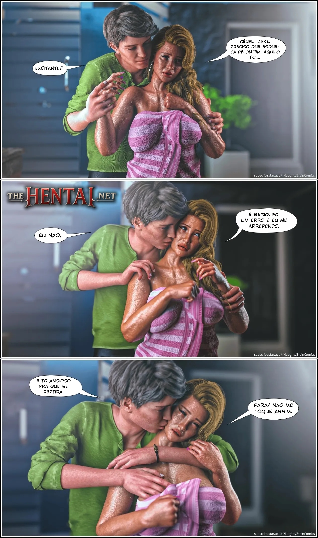 The Homecumming By Naughty Brain Comics Part 2 Hentai pt-br 21