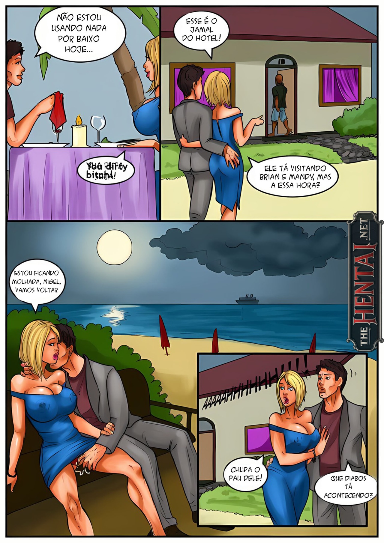 The Massage By KAOS Comics Hentai pt-br 09