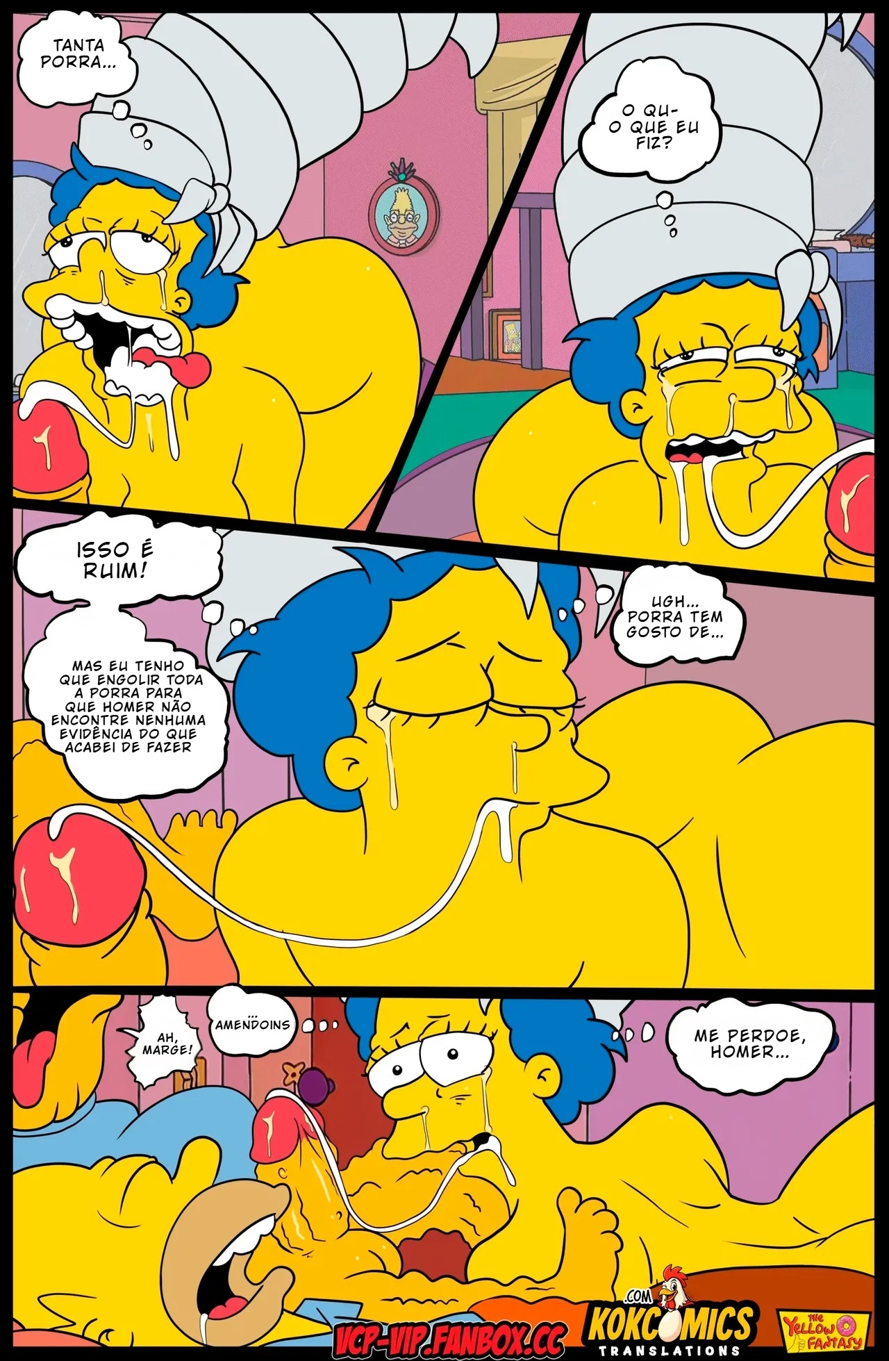 The Yellow Fantasy Part 18: Hans Moleman Show Hentai pt-br 33