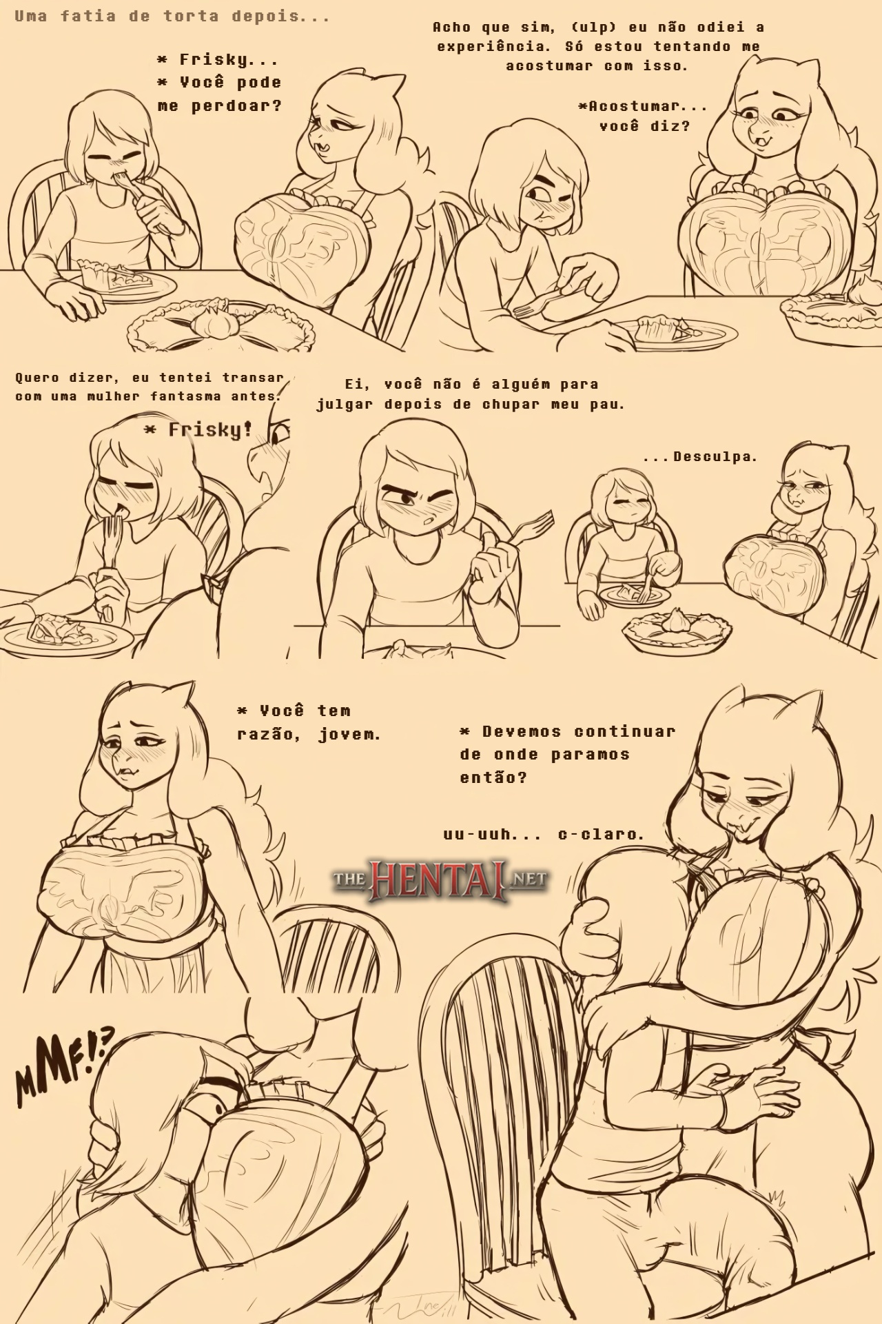 Under(her)tail: Monster-Girl Edition Part 1 Hentai pt-br 19