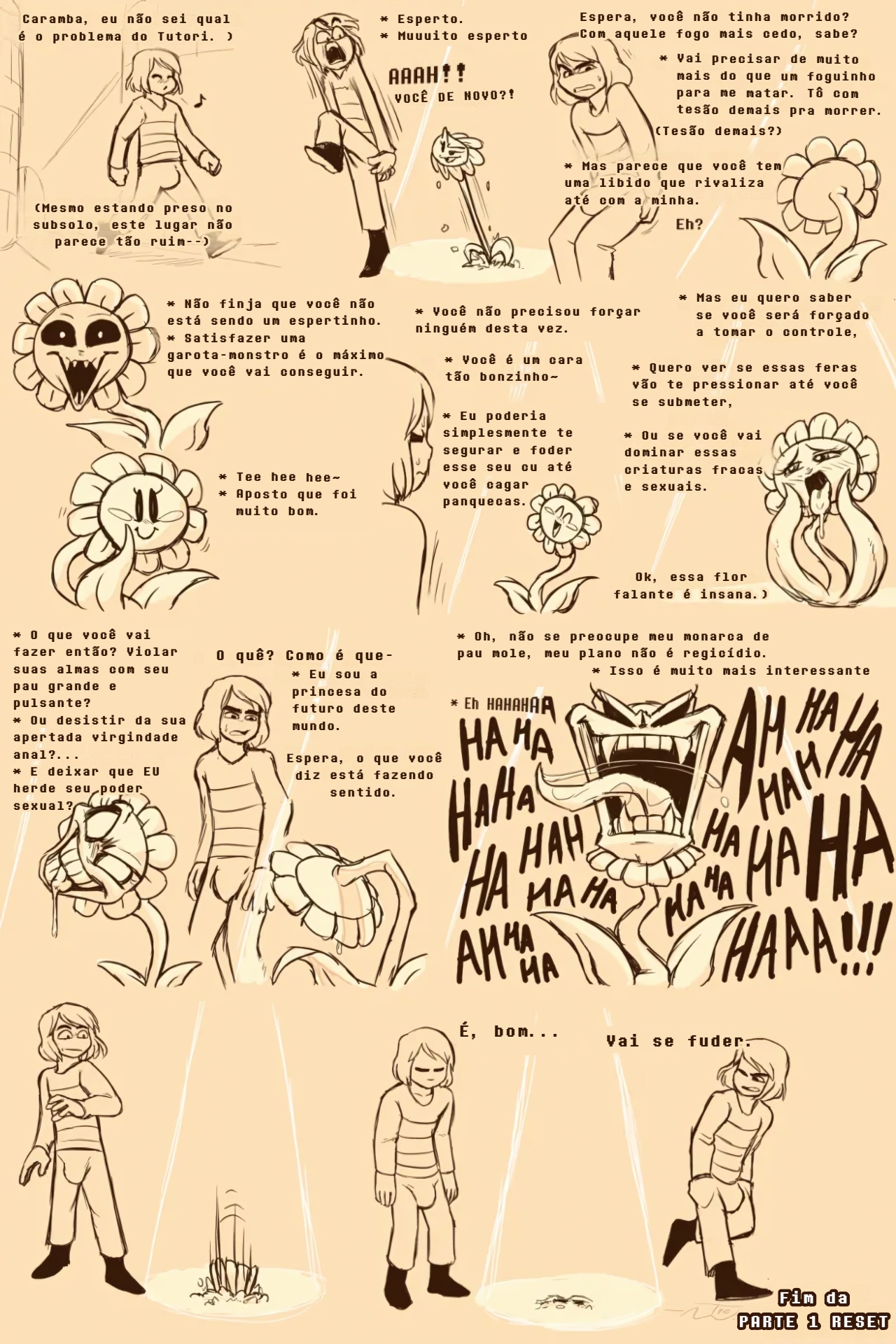 Under(her)tail: Monster-Girl Edition Part 1 Hentai pt-br 30