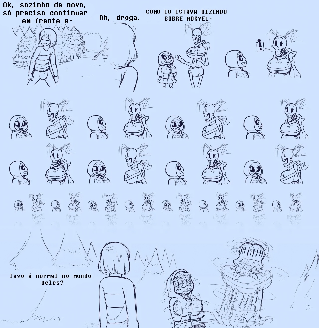 Under(her)tail: Monster-Girl Edition Part 2 Hentai pt-br 07