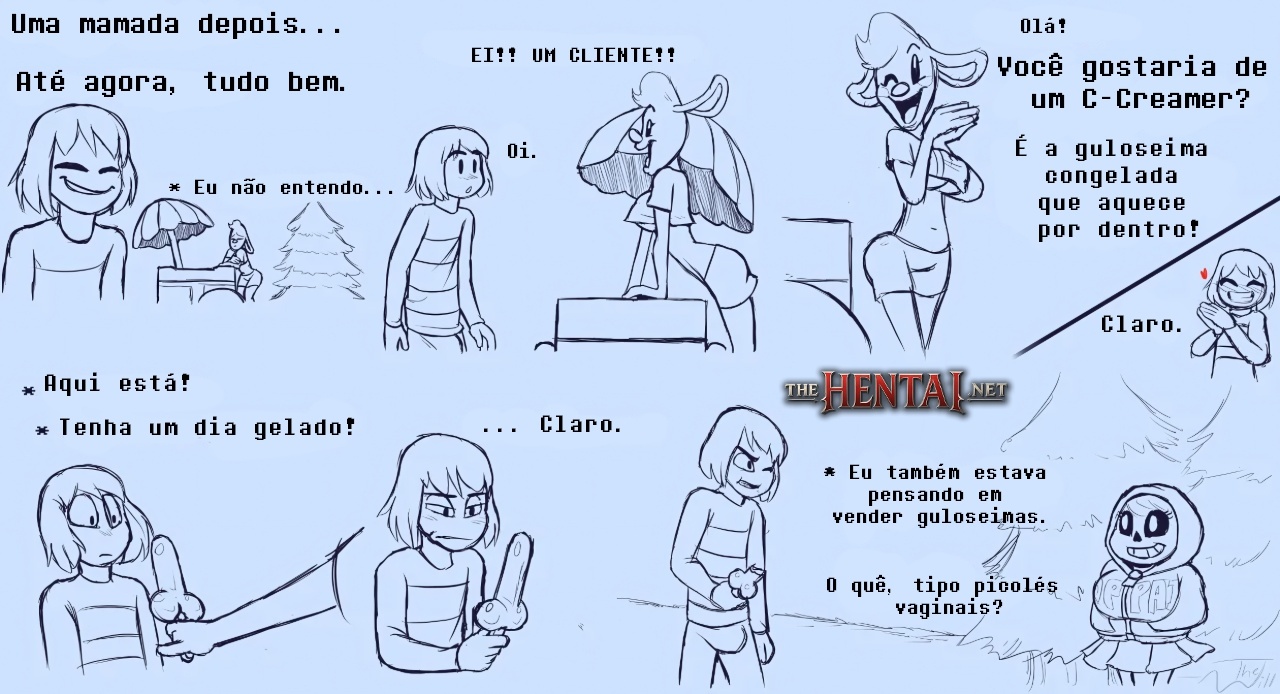 Under(her)tail: Monster-Girl Edition Part 2 Hentai pt-br 12