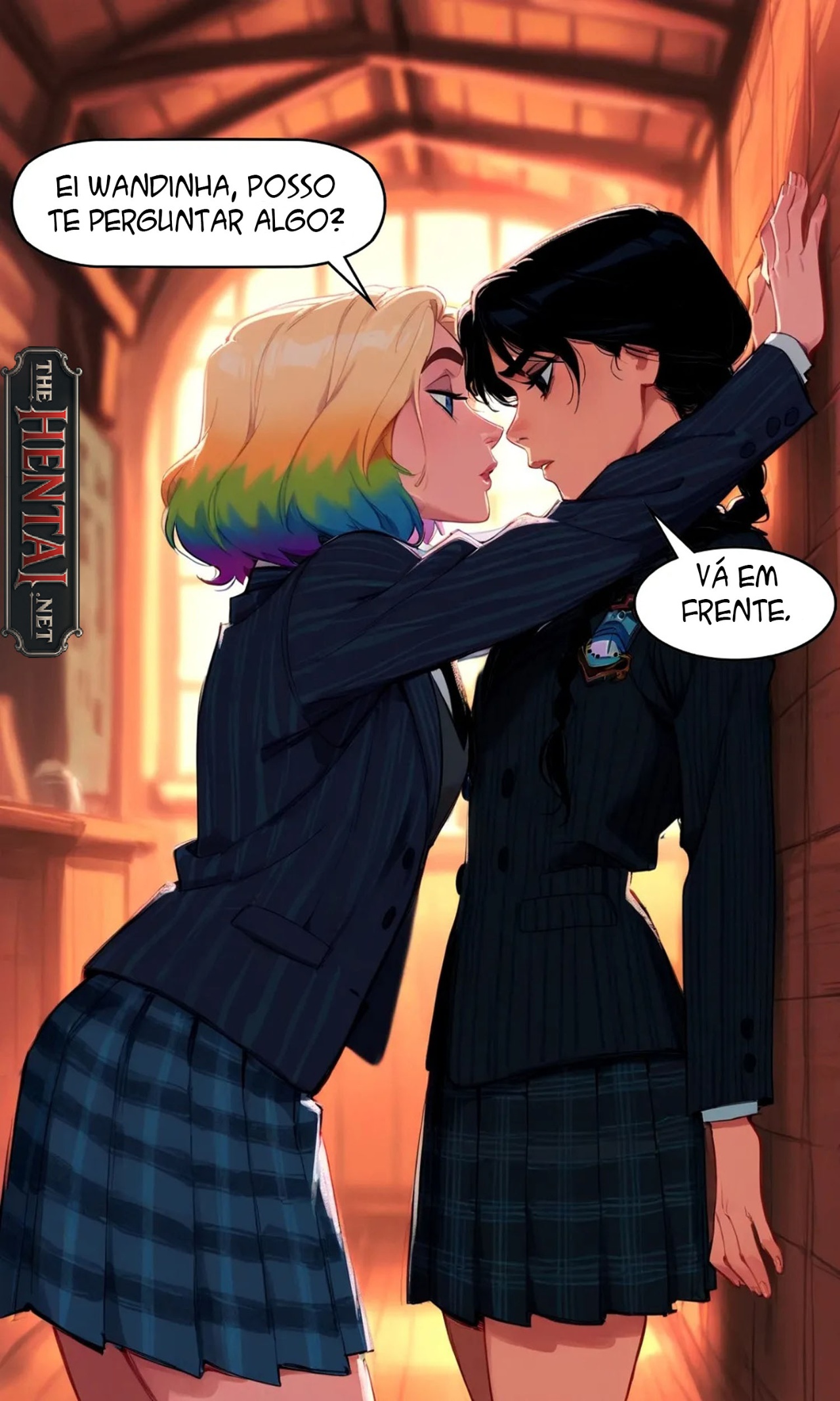 Wednesday And Enid Hentai pt-br 04