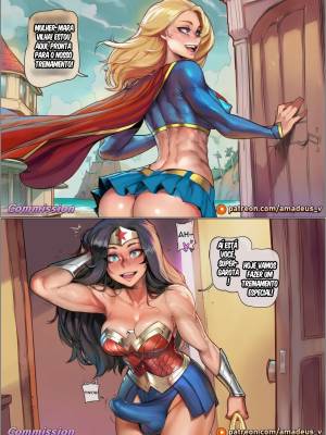 WonderWoman x Supergirl: A Perfect Mother Hentai pt-br 03