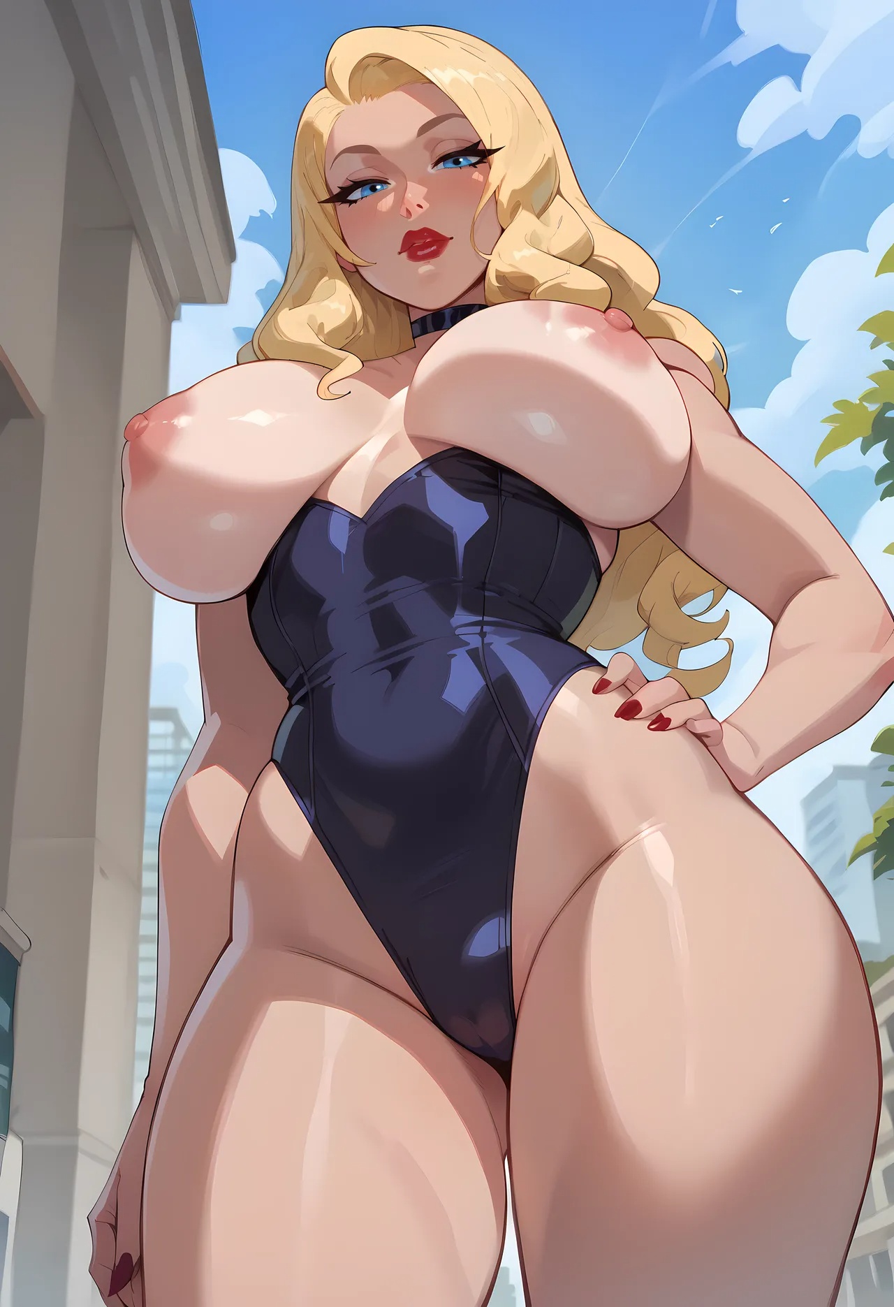 AI Generated: Black Canary By Modeus14 Hentai pt-br 08