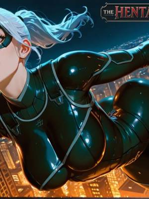 AI Generated: Black Cat By Pirate Wind Cat Hentai pt-br 01