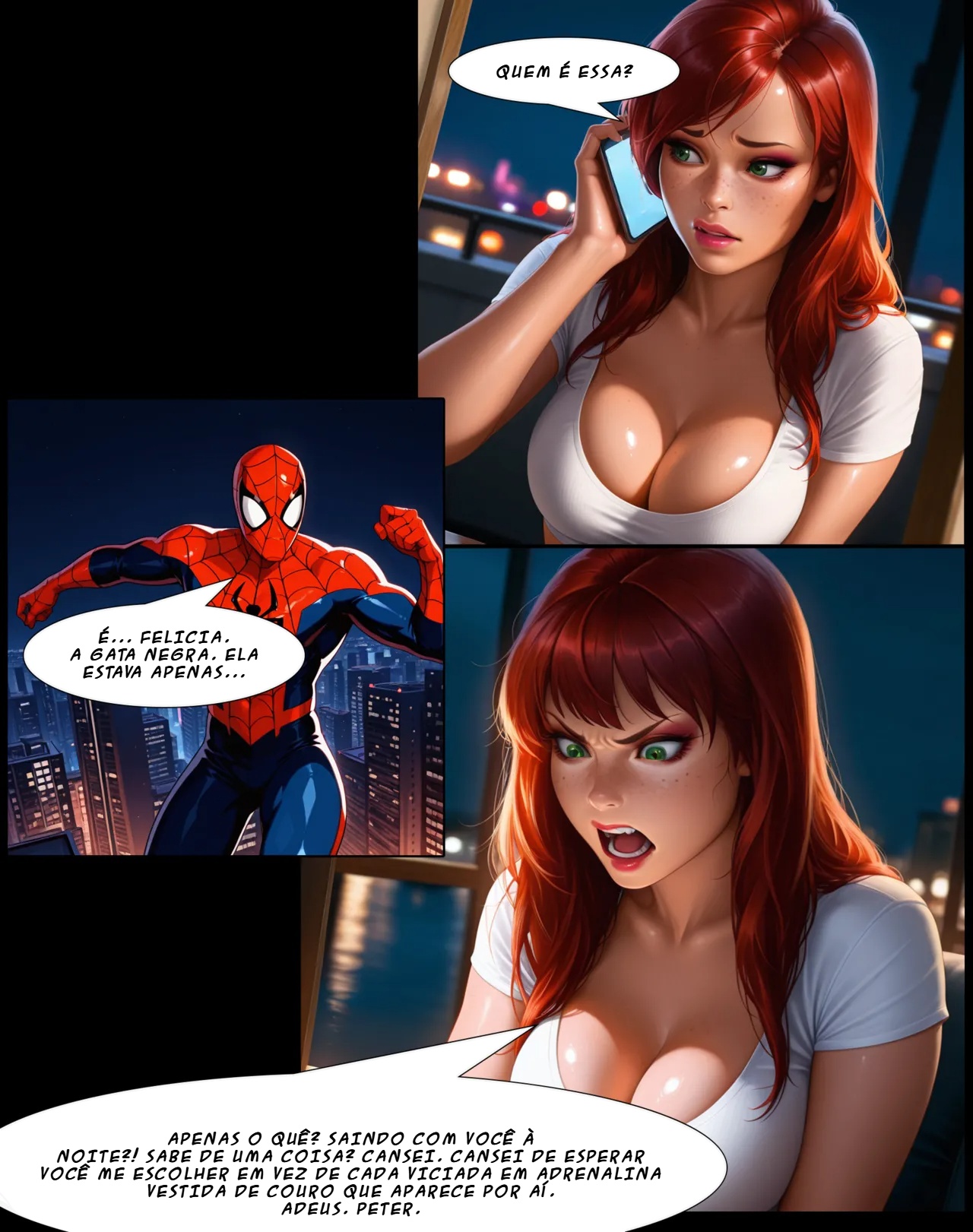 AI Generated: Black Cat By Pirate Wind Cat Hentai pt-br 03