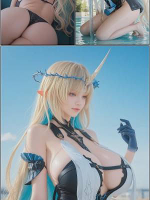 AI Generated: Fleurdelys By DyDy_Cos Hentai pt-br 12
