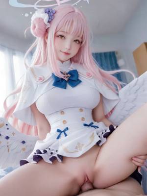 AI Generated: Mika By DyDy_Cos Hentai pt-br 10