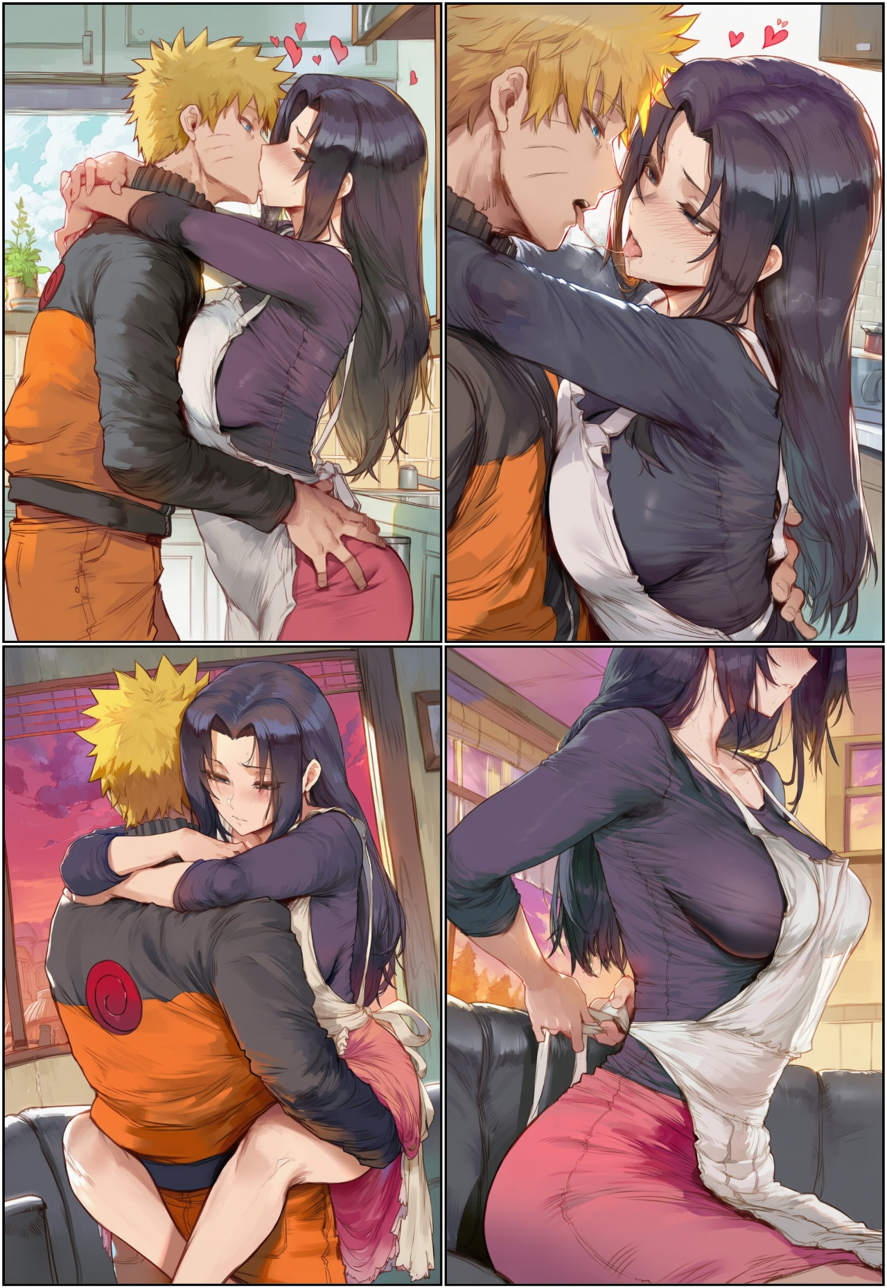 AI Generated: Naruto X Mikoto By Swirlinghawk Hentai pt-br 03