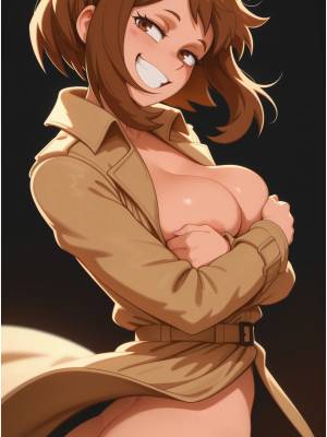 AI Generated: Ochako Uraraka By Lewdii Hentai pt-br 04