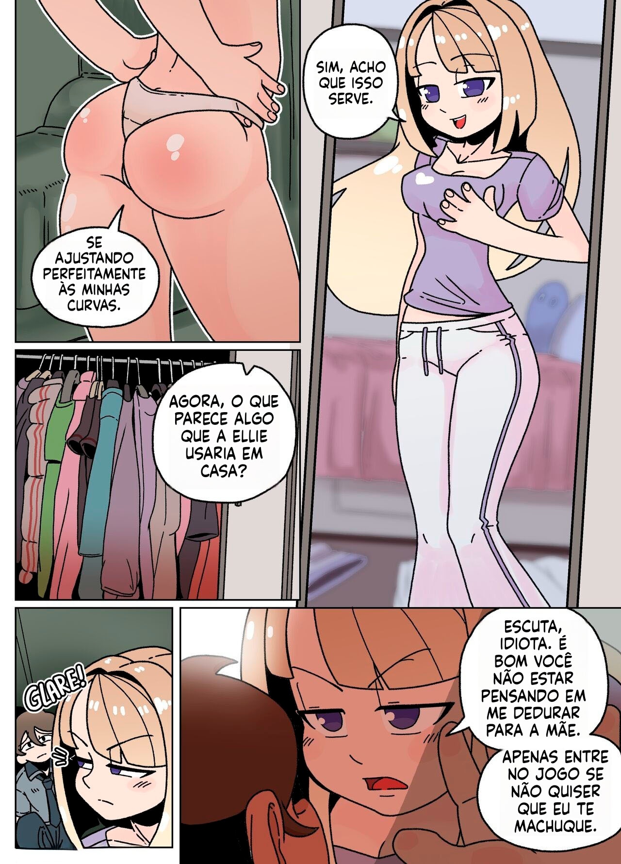 Ellie Skinsuit Hentai pt-br 12