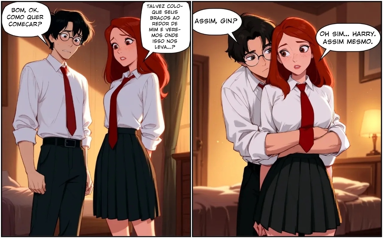 Ginny Wants Harry To Be Her First Hentai pt-br 02