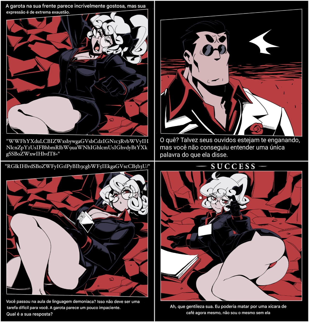 Helltaker Fanart Madness Hentai pt-br 04