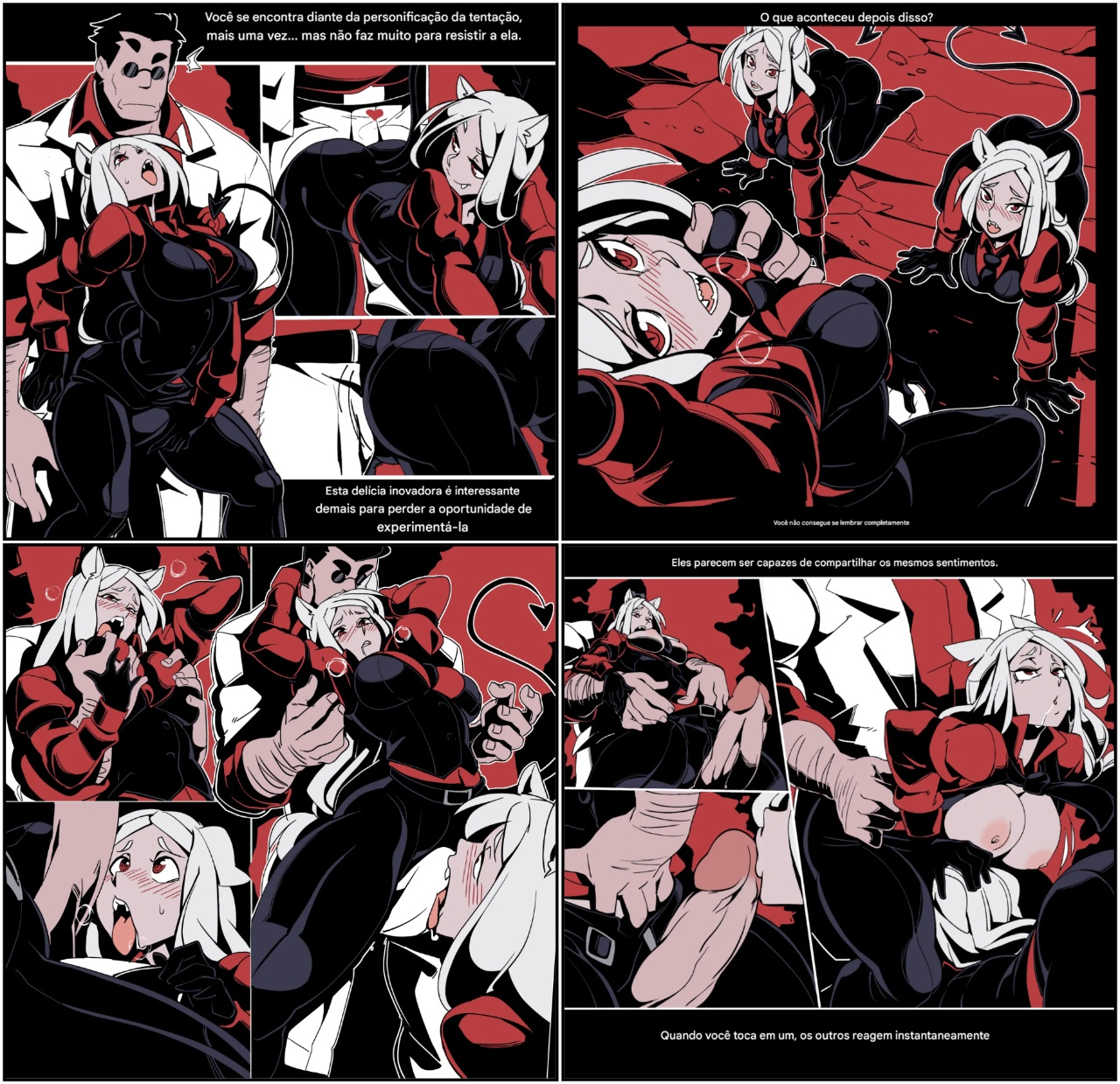 Helltaker Fanart Madness Hentai pt-br 16