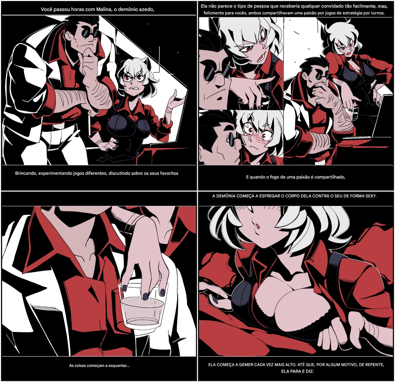 Helltaker Fanart Madness Hentai pt-br 21