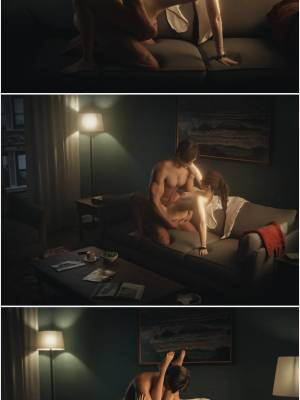 Her Dress: Claire Redfield x Leon S. Kennedy Hentai pt-br 16