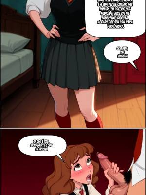 Hermione Calls In a Favor Hentai pt-br 03