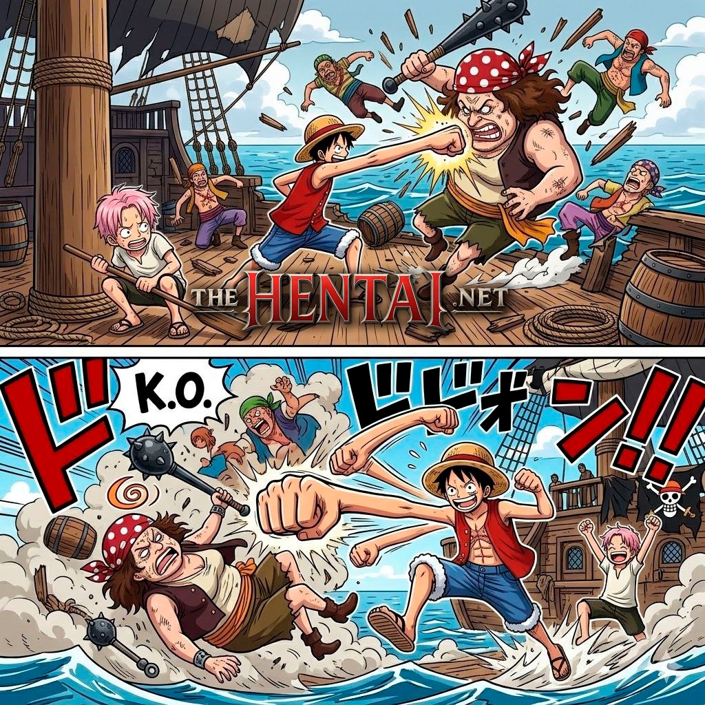 Luffy Become a Heram King Hentai pt-br 08
