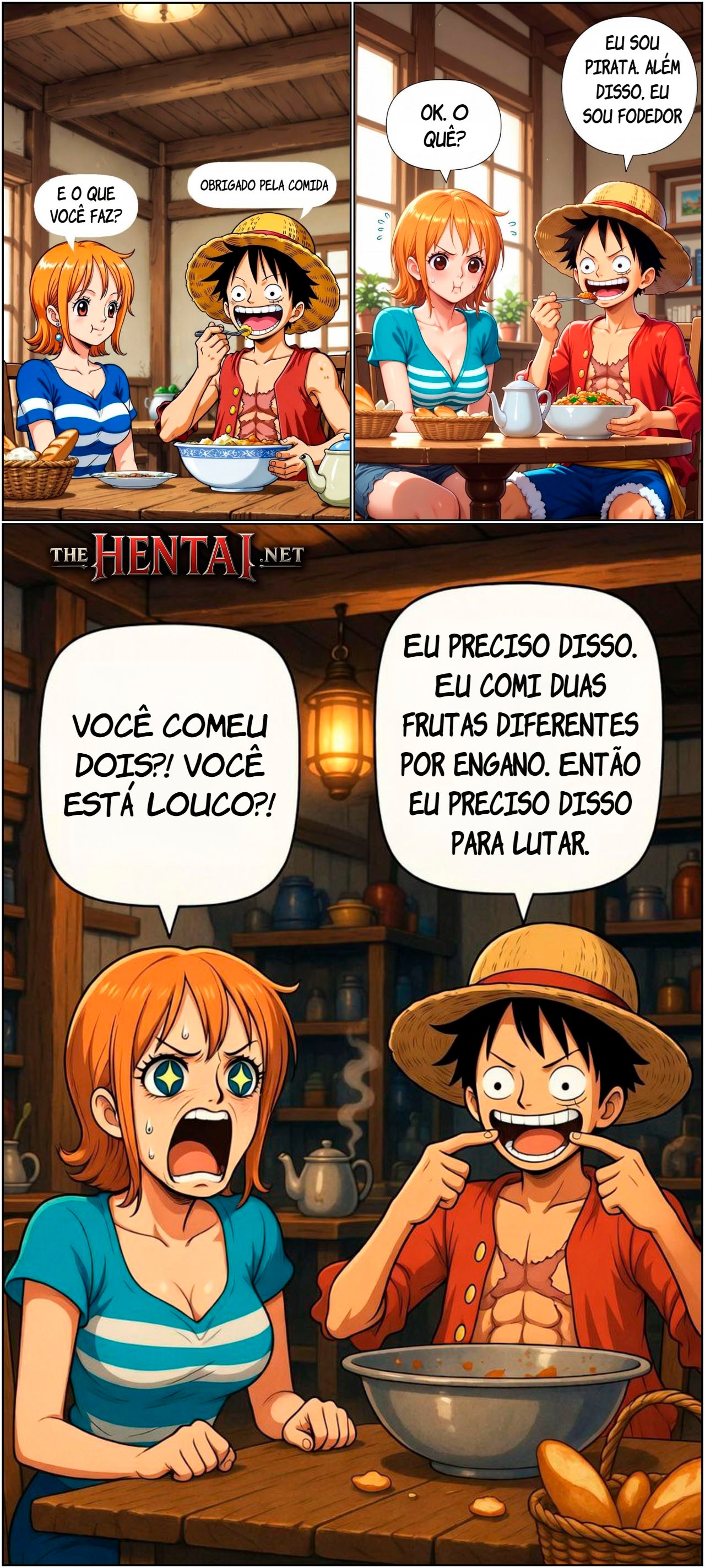 Luffy Become a Heram King Hentai pt-br 13