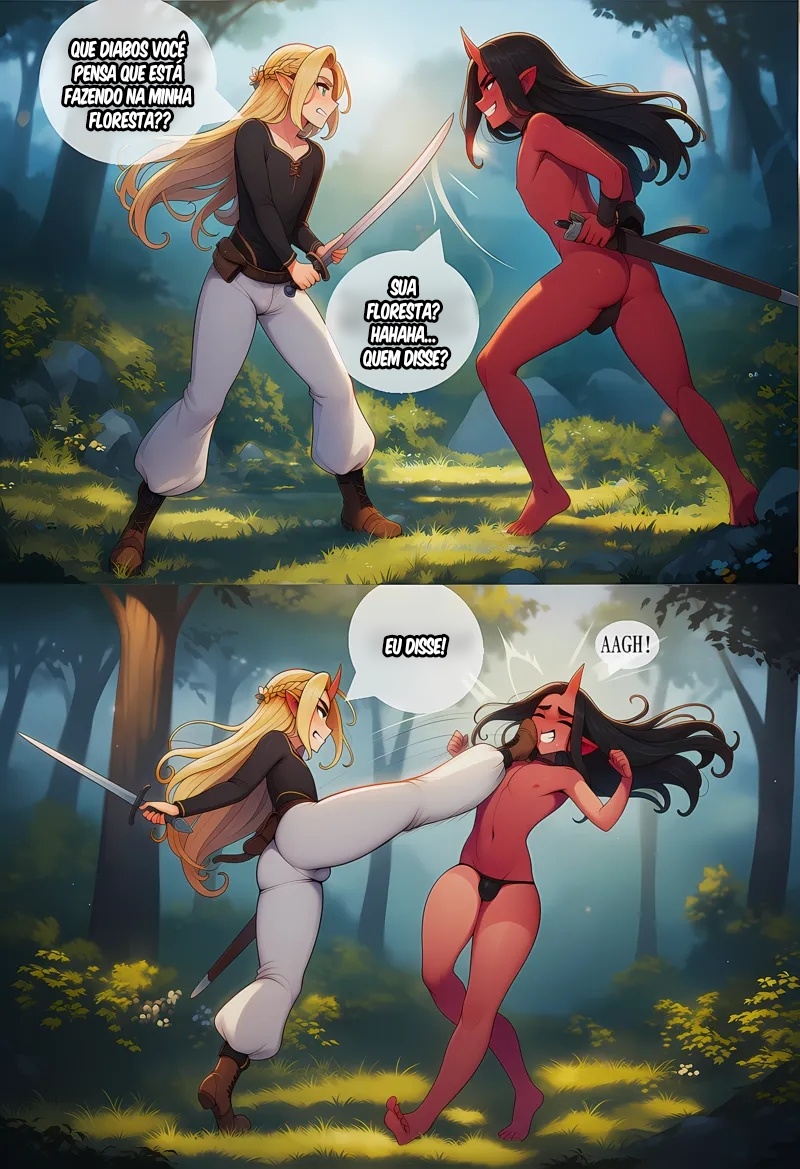 Manipulating a Naive Elf Boy  Hentai pt-br 102