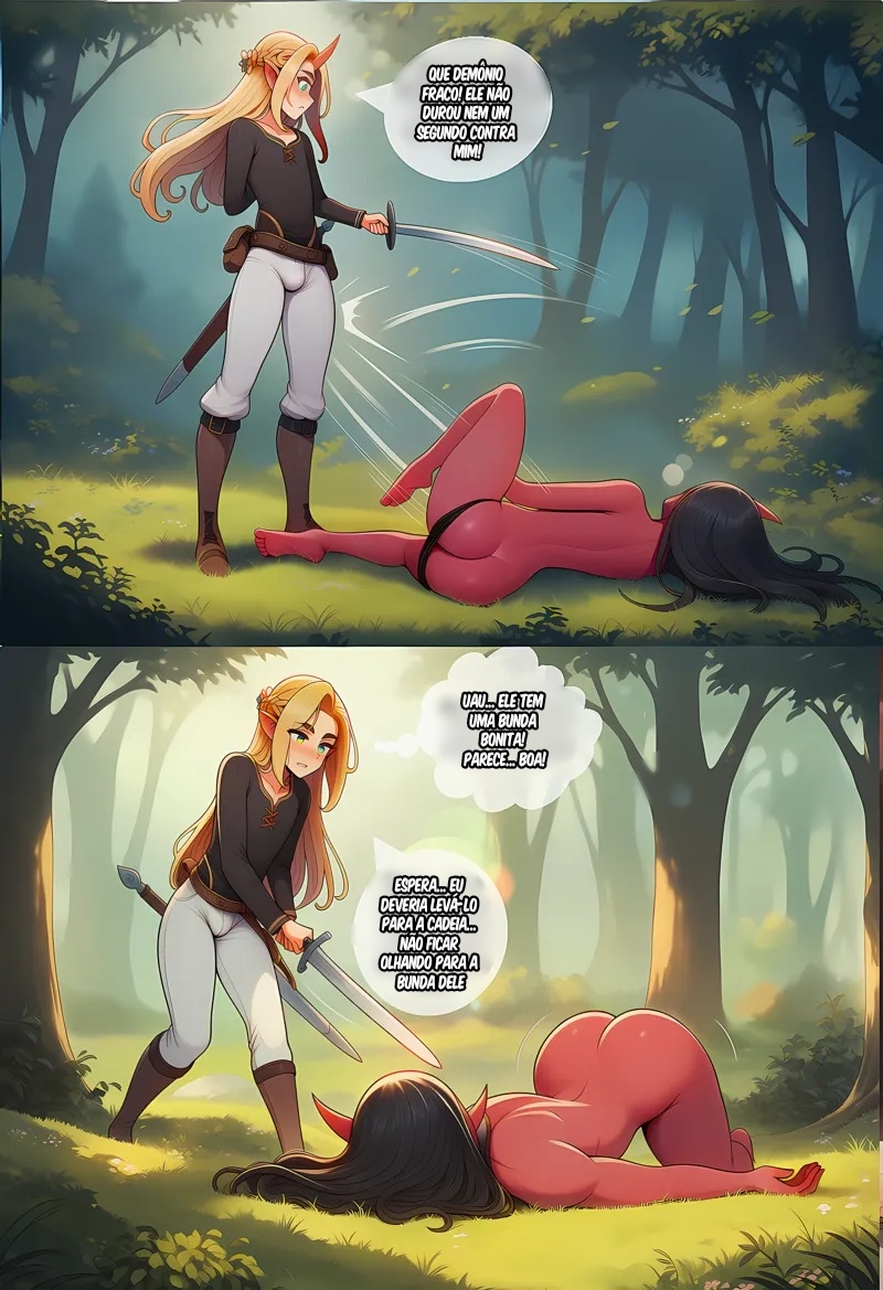 Manipulating a Naive Elf Boy  Hentai pt-br 103