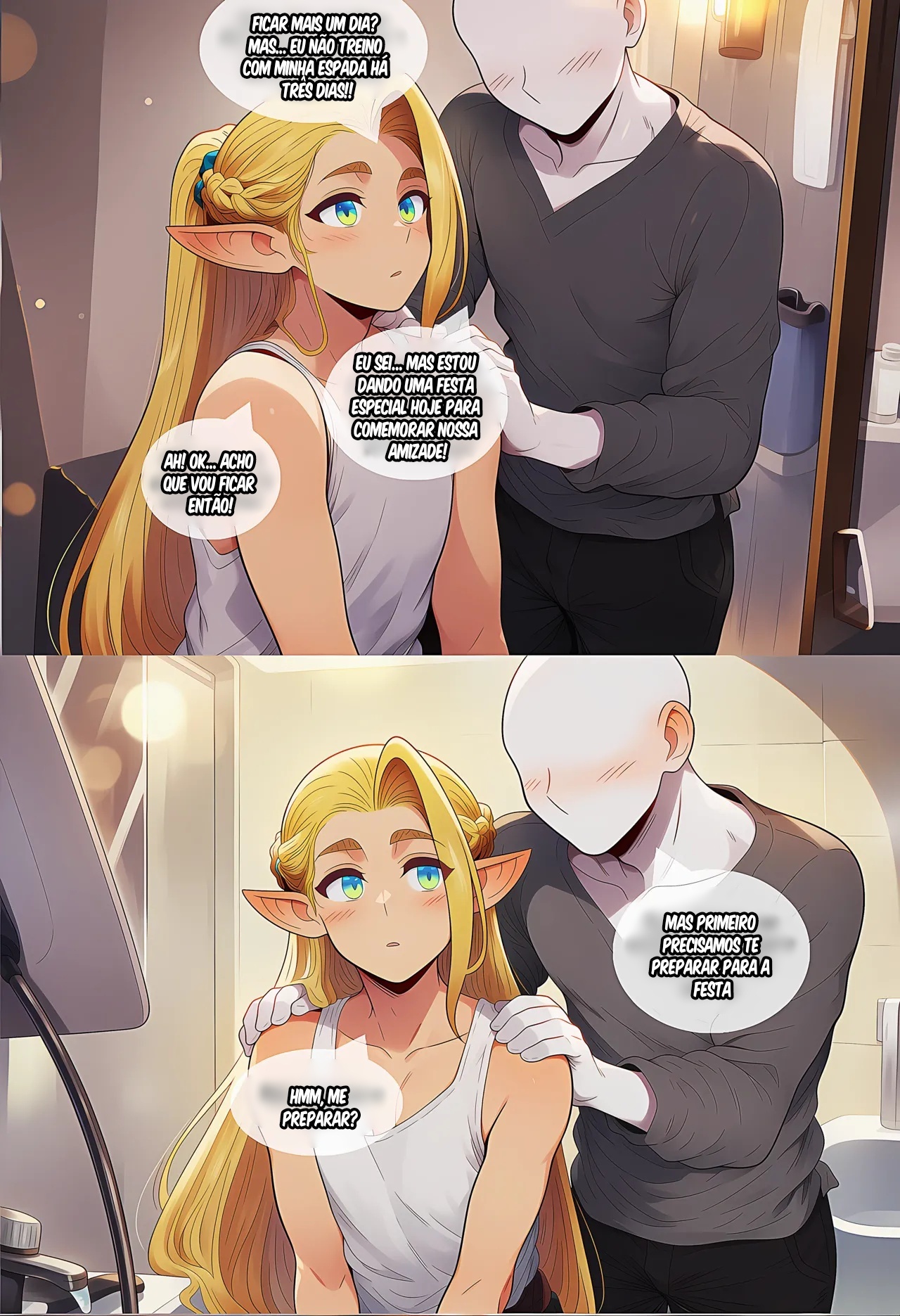 Manipulating a Naive Elf Boy  Hentai pt-br 60