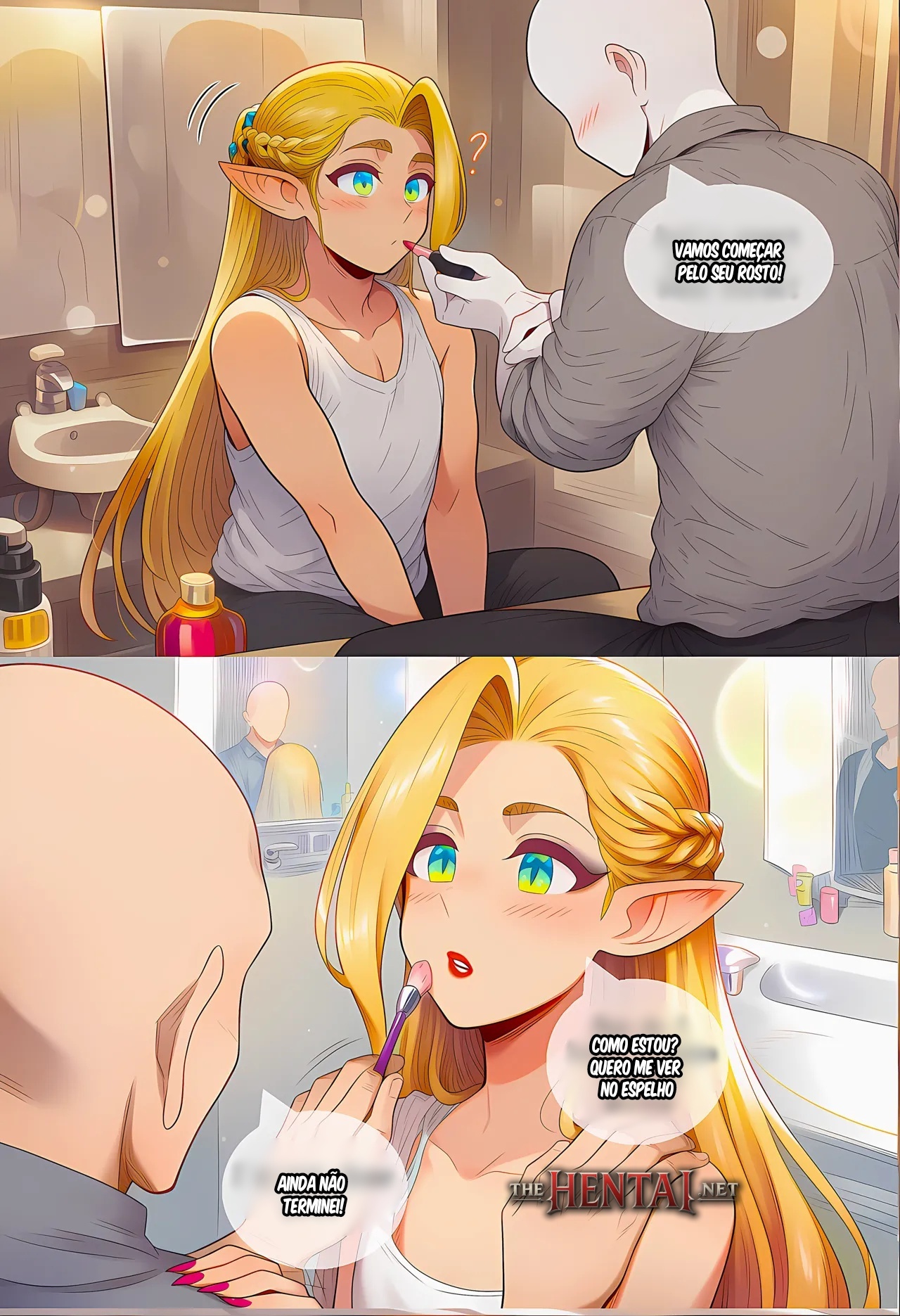 Manipulating a Naive Elf Boy  Hentai pt-br 62