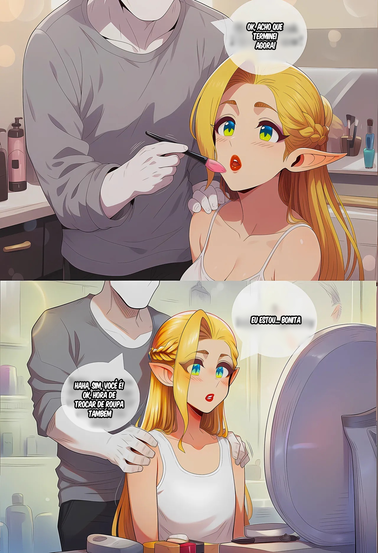 Manipulating a Naive Elf Boy  Hentai pt-br 63